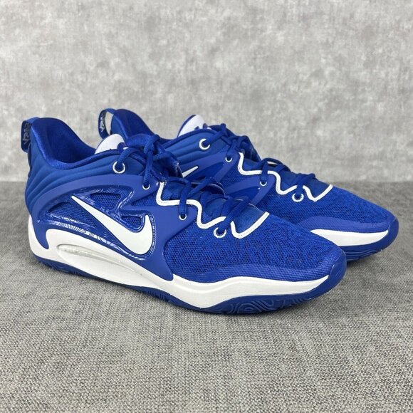 Nike KD15 TB Promo Basketball Shoes Royal Blue White DX6648-400 Men's Size 14 - Picture 8 of 10